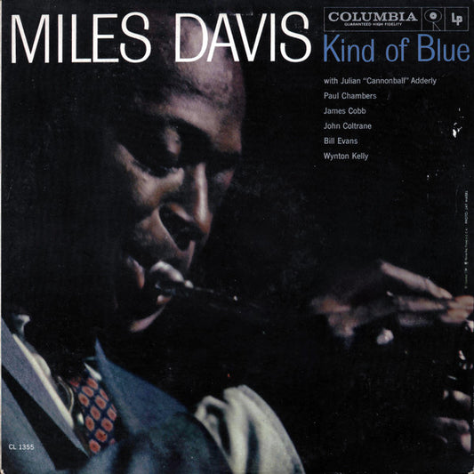 Miles Davis – Kind Of Blue -1963- Jazz , Bop, Modal (Rare Vinyl) MISPRINT