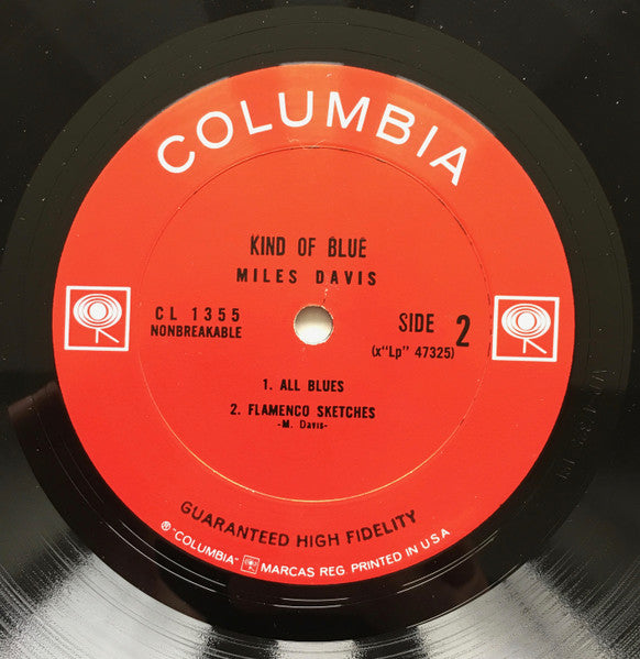 Miles Davis – Kind Of Blue -1963- Jazz , Bop, Modal (Rare Vinyl) MISPRINT