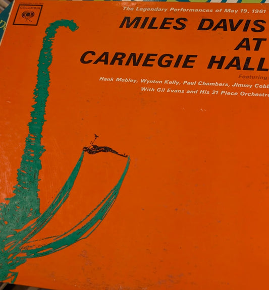 Miles Davis – Miles Davis At Carnegie Hall - 1962-Jazz Style: Hard Bop, Modal ( extremely rare 1st pressing )