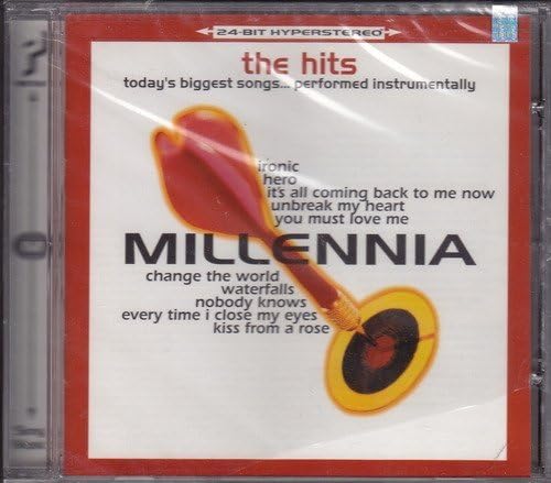 Millennia the hits pop cd