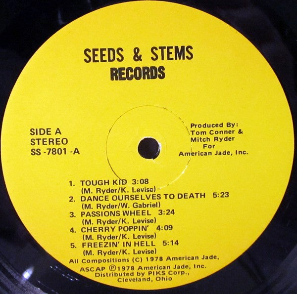 Mitch Ryder How I Spent My Vacation - 1978-	Rock & Roll, Blues Rock (Vinyl)