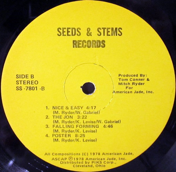 Mitch Ryder How I Spent My Vacation - 1978-	Rock & Roll, Blues Rock (Vinyl)