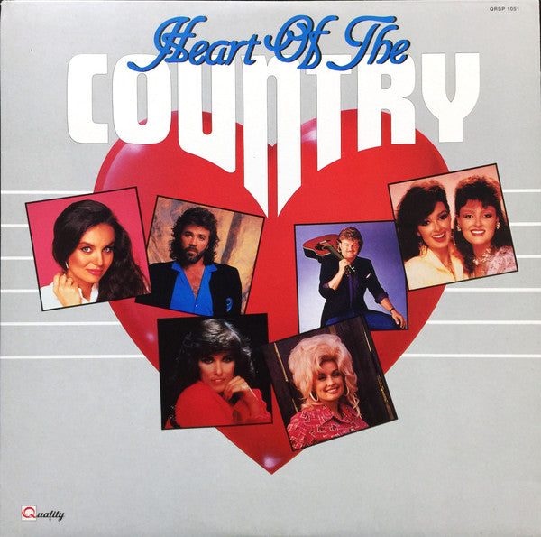 Various – Heart Of Country – 1987 – Country (vinyl lp) Dolly , Ricky & The Judds