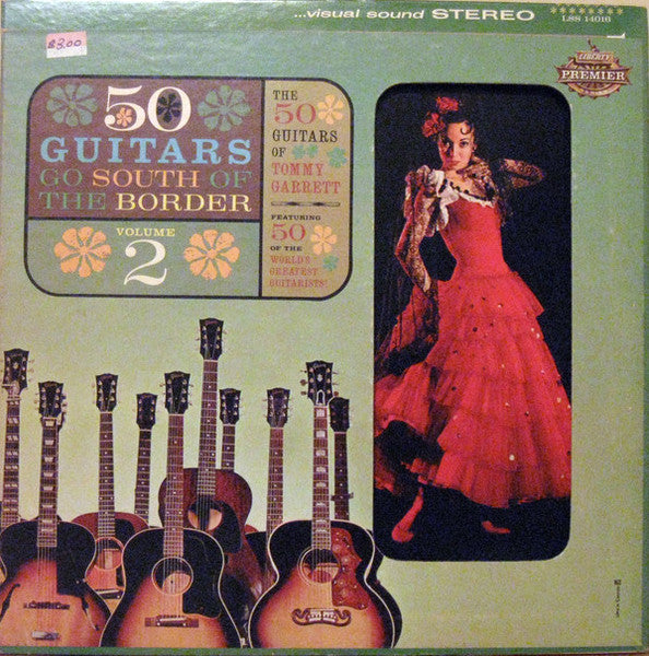 The 50 Guitars Of Tommy Garrett – 50 Guitars Go South Of The Border Volume 2 – Latin Jazz (vinyl lp)