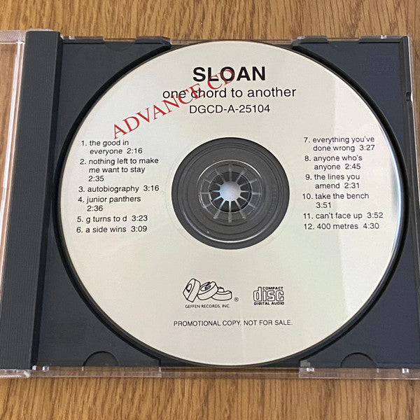 Sloan (2) - One Chord To Another cover