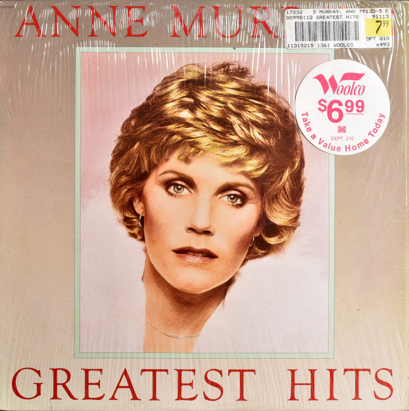Anne Murray – Anne Murray's Greatest Hits – 1980 – Folk Rock / Pop Rock (clearance vinyl lp)