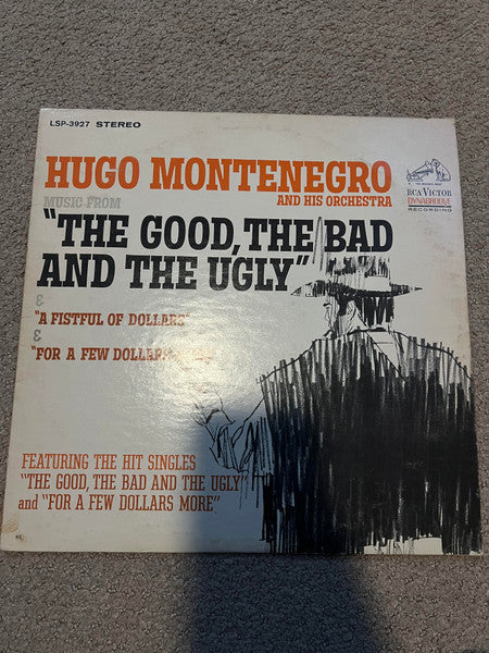 Hugo Montenegro, His Orchestra And Chorus – "The Good, The Bad And The Ugly" & "A Fistful Of Dollars" & "For A Few Dollars More" – 1968 – Soundtrack / Theme (vinyl lp)
