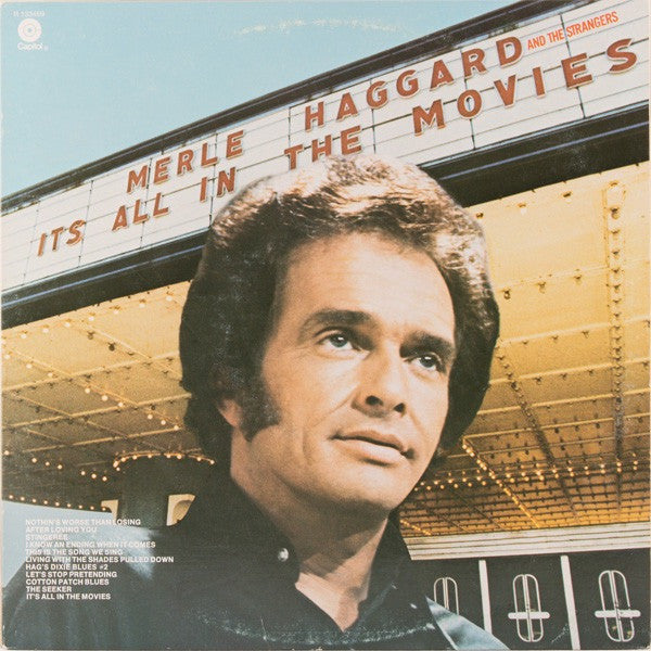 Merle Haggard, The Strangers – It's All In The Movies – 1976 – Country (vinyl lp)
