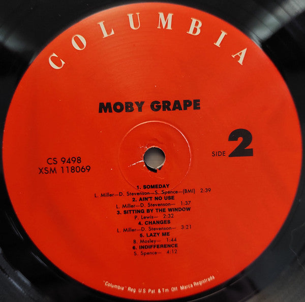 Moby Grape – Moby Grape-Psychedelic Rock, Folk Rock ( Reissue Vinyl) Absolutely Mint