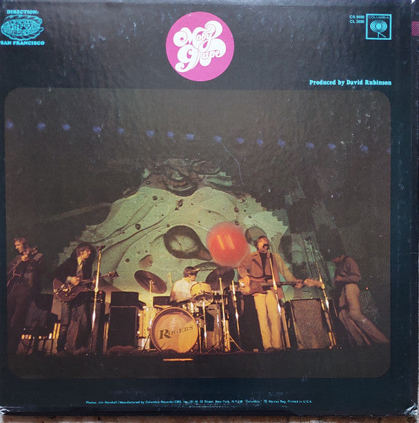 Moby Grape – Moby Grape-Psychedelic Rock, Folk Rock ( Reissue Vinyl) Absolutely Mint