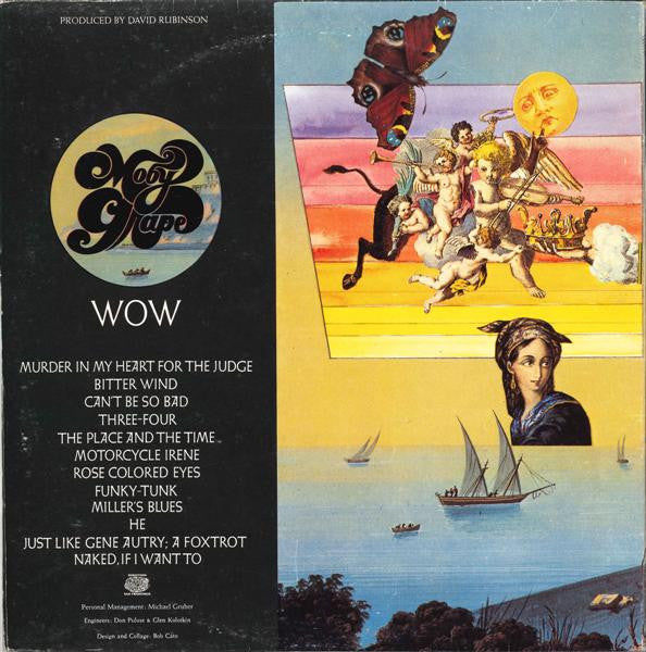 Moby Grape – Wow - 1968 Genre: Rock Style: Psychedelic Rock, Country Rock (Rare Vinyl)