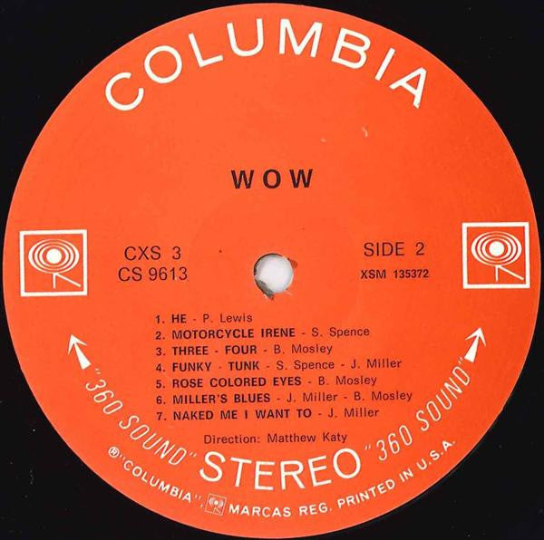 Moby Grape – Wow - 1968 Genre: Rock Style: Psychedelic Rock, Country Rock (Rare Vinyl)