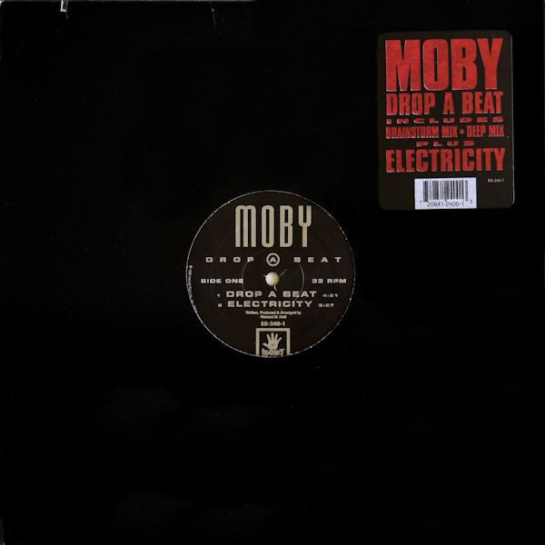 Moby – Drop A Beat - 1982-Electronic Style: Hardcore, Techno, House - Vinyl, 12", 33 ⅓ RPM