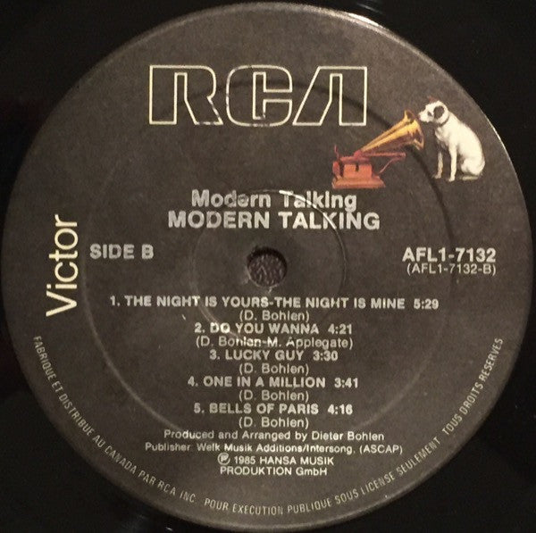 Modern Talking – The 1st Album 1985-Electronic Style: Synth-pop, Disco (Vinyl)