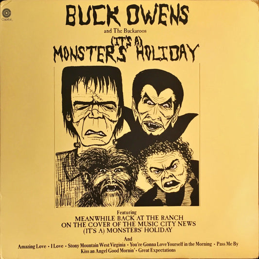 Buck Owens And The Buckaroos (It's A) Monsters' Holiday 1974-Folk, World, & Country Style: Bakersfield Sound (Vinyl)