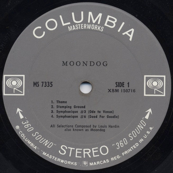 Moondog  Moondog 1969-Jazz, Classical Style: Big Band, Contemporary ( Rare Vinyl )