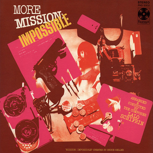 Lalo Schifrin – More Mission: Impossible - 1969 - Jazz, Rock, Stage & Screen ( Vinyl )