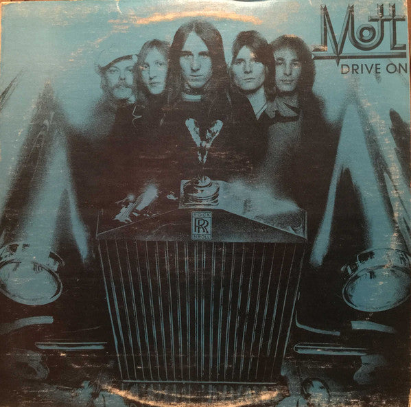 Mott ‎– Drive On - 1975- Rock & Roll, Glam (vinyl)