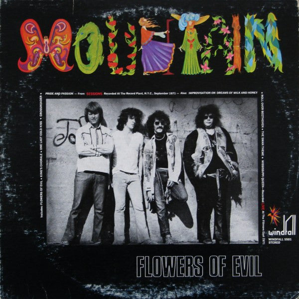 Mountain – Flowers Of Evil  - 1971-Rock Style: Classic Rock (Vinyl LP)