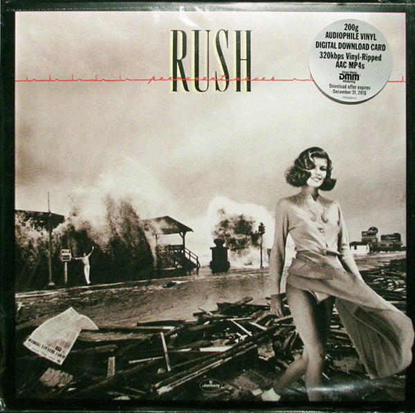 Rush – Permanent Waves – 2015 – Hard Rock / Prog Rock (vinyl lp) Reissue, Remastered, 200 Gram