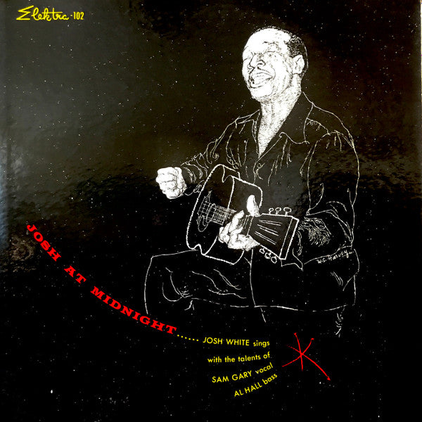 Josh White – Josh At Midnight – 1956 – Texas Blues (vinyl lp)
