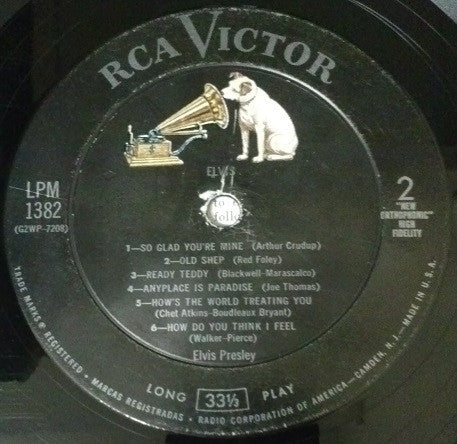 Elvis Presley – Elvis – 1956 – Rock & Roll / Ballad / Rockabilly (vinyl lp)