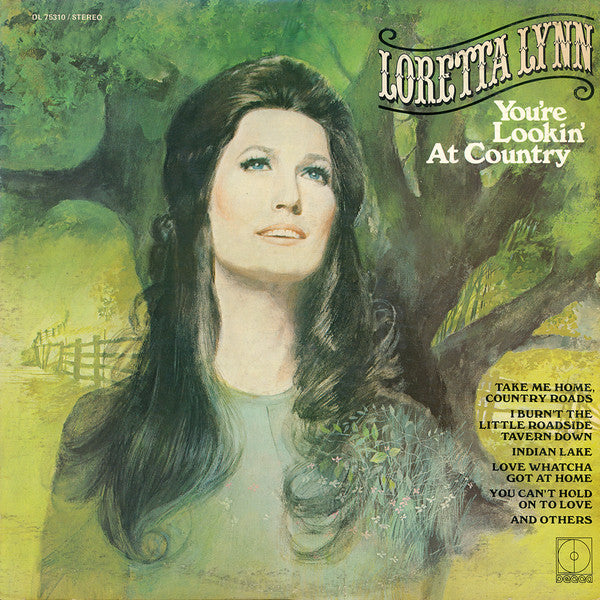 Loretta Lynn – You're Lookin' At Country – 1971 – Country (vinyl lp)