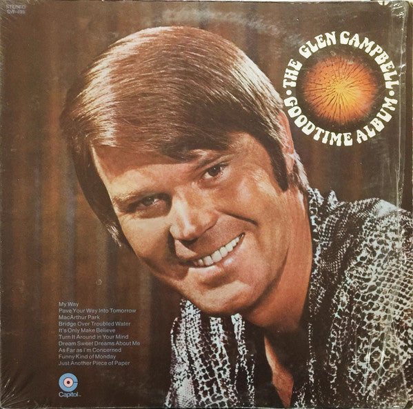 Glen Campbell – The Goodtime Album – 1970 – Folk, World, & Country (vinyl lp)