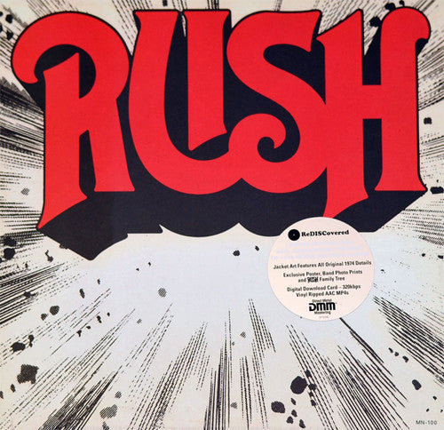Rush – Rush – 2014 – Hard Rock / Prog Rock (vinyl lp) Album, Limited Edition, Reissue, Remastered, 200 Gram Box Set