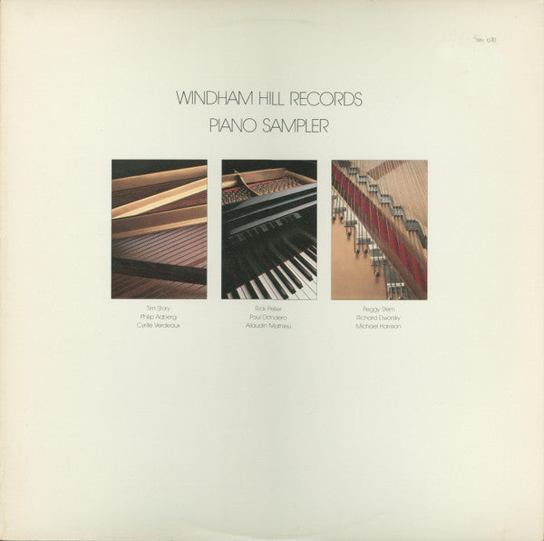 Various - Windham Hill Records Piano Sampler cover