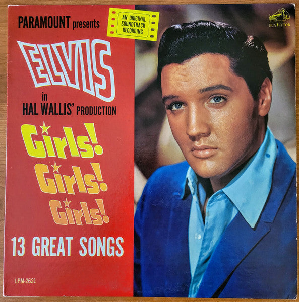 Elvis Presley – Girls! Girls! Girls! – 1962 – Rock & Roll (vinyl lp)