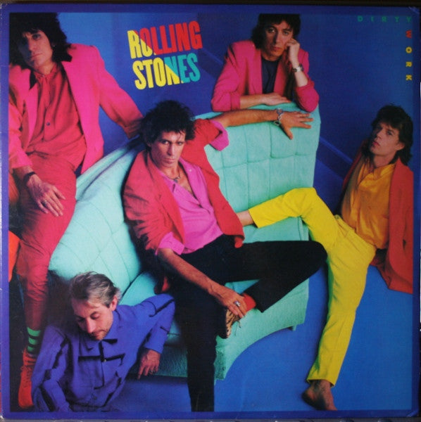 The Rolling Stones – Dirty Work – 1986 – Pop Rock / Classic Rock (vinyl lp)