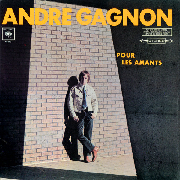 André Gagnon – Pour Les Amants – 1968 – Folk, World, & Country (vinyl lp)