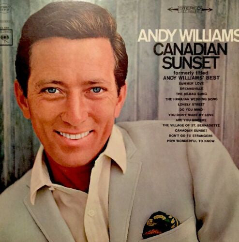 Andy Williams – Canadian Sunset – 1965 – Jazz / Pop (vinyl lp)