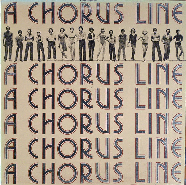 "A Chorus Line" Original Broadway Cast - A Chorus Line - Original Cast Recording cover