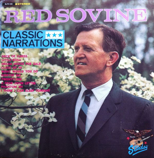 Red Sovine – Classic Narrations – 1975 – Folk, World, & Country (vinyl lp)