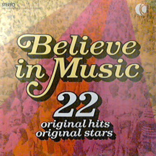 Various – Believe In Music – 1972 – Classic Rock (vinyl lp)