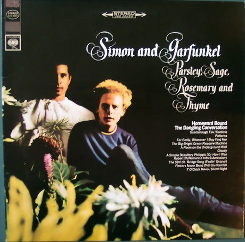 Simon & Garfunkel – Parsley, Sage, Rosemary And Thyme – 1980 – Folk Rock / Pop Rock / Vocal (vinyl lp)