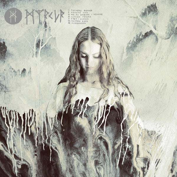 Myrkur ‎– Myrkur - 2015-Black Metal ( Vinyl, 12", 45 RPM, EP, 2nd  pressing, Silver ) Limited Edition