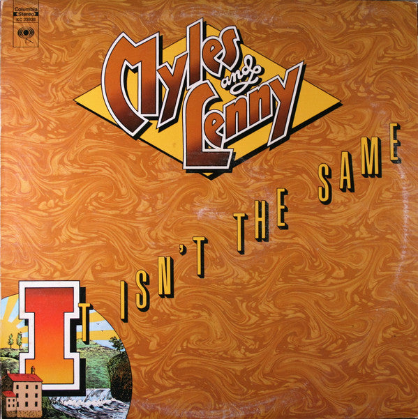 Myles And Lenny ‎– It Isn't The Same -  1975 - Soft Rock (vinyl)