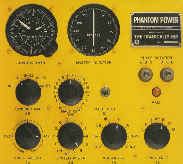 The Tragically Hip – Phantom Power- Alternative Rock (Rock) (Music CD)