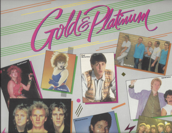 Various – Gold & Platinum – 1984 – New Wave / Pop Rock (vinyl lp)