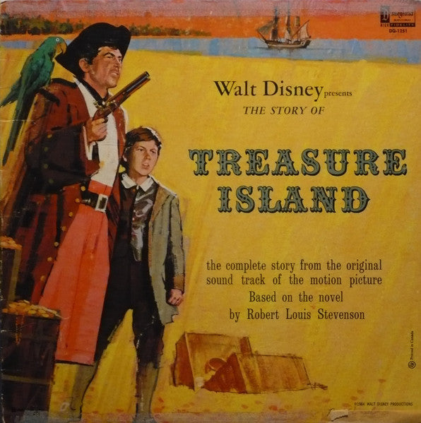 Dal McKennon – Walt Disney Presents The Story Of Treasure Island – 1964 – Children's (vinyl lp)