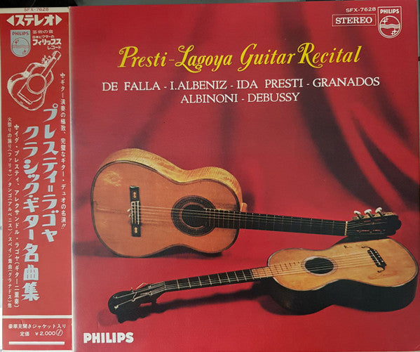 Ida Presti, Alexandre Lagoya – Presti - Lagoya Guitar Recital – 1961 – Classical (vinyl lp)