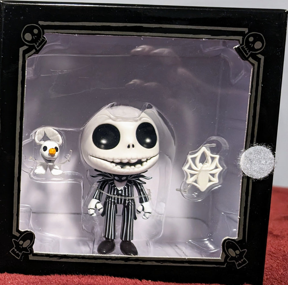 Jack SJack Skellington Funko Figurine Set Zero Nightmare Before Christmas Disney NWT
