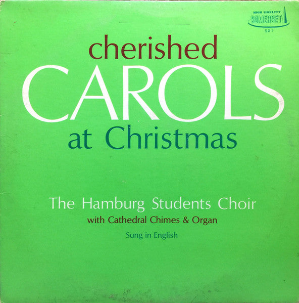 The Hamburg Students' Choir – Cherished Carols At Christmas – Neo-Classical / Choral / Holiday (vinyl lp)