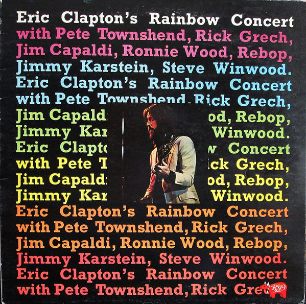 Eric Clapton – Eric Clapton's Rainbow Concert – 1973 – Blues Rock / Classic Rock (vinyl lp)