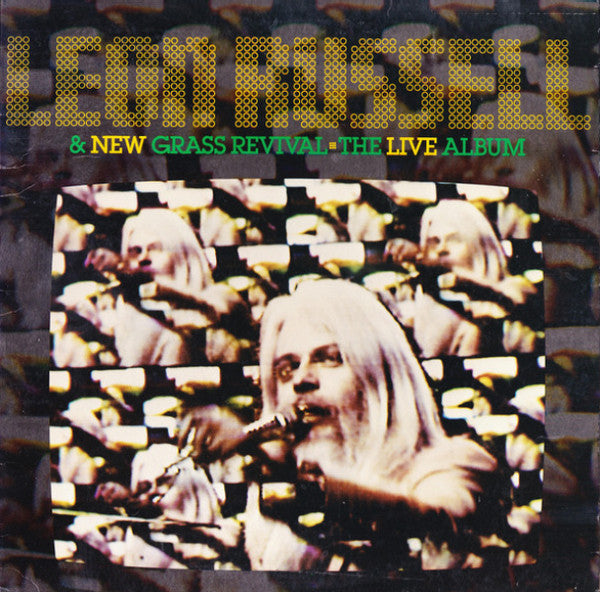 Leon Russell, New Grass Revival – The Live Album – 1981 – Country Rock (vinyl lp)