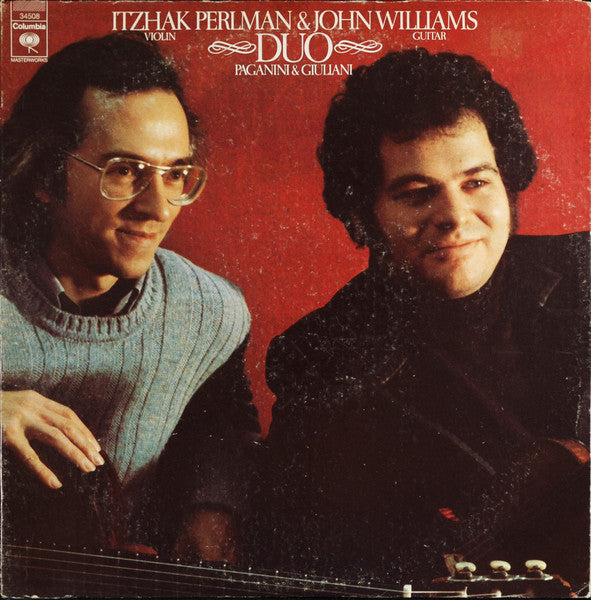 Itzhak Perlman, John Williams, Niccolò Paganini, Mauro Giuliani – Duo – 1977 – Romantic (vinyl lp)