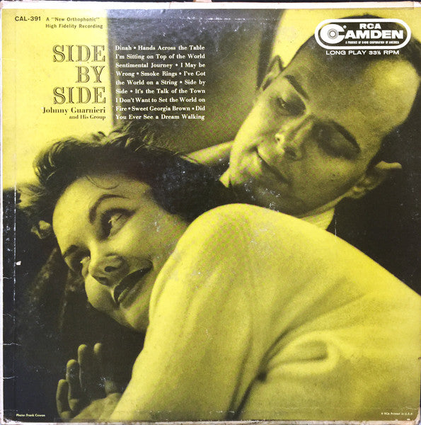 Johnny Guarnieri And His Group – Side By Side – Big Band / Easy Listening (vinyl lp)